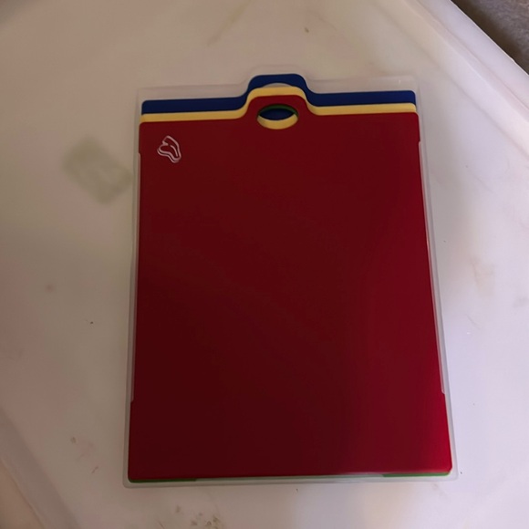 Other - Small Cutting Board Set With Holder